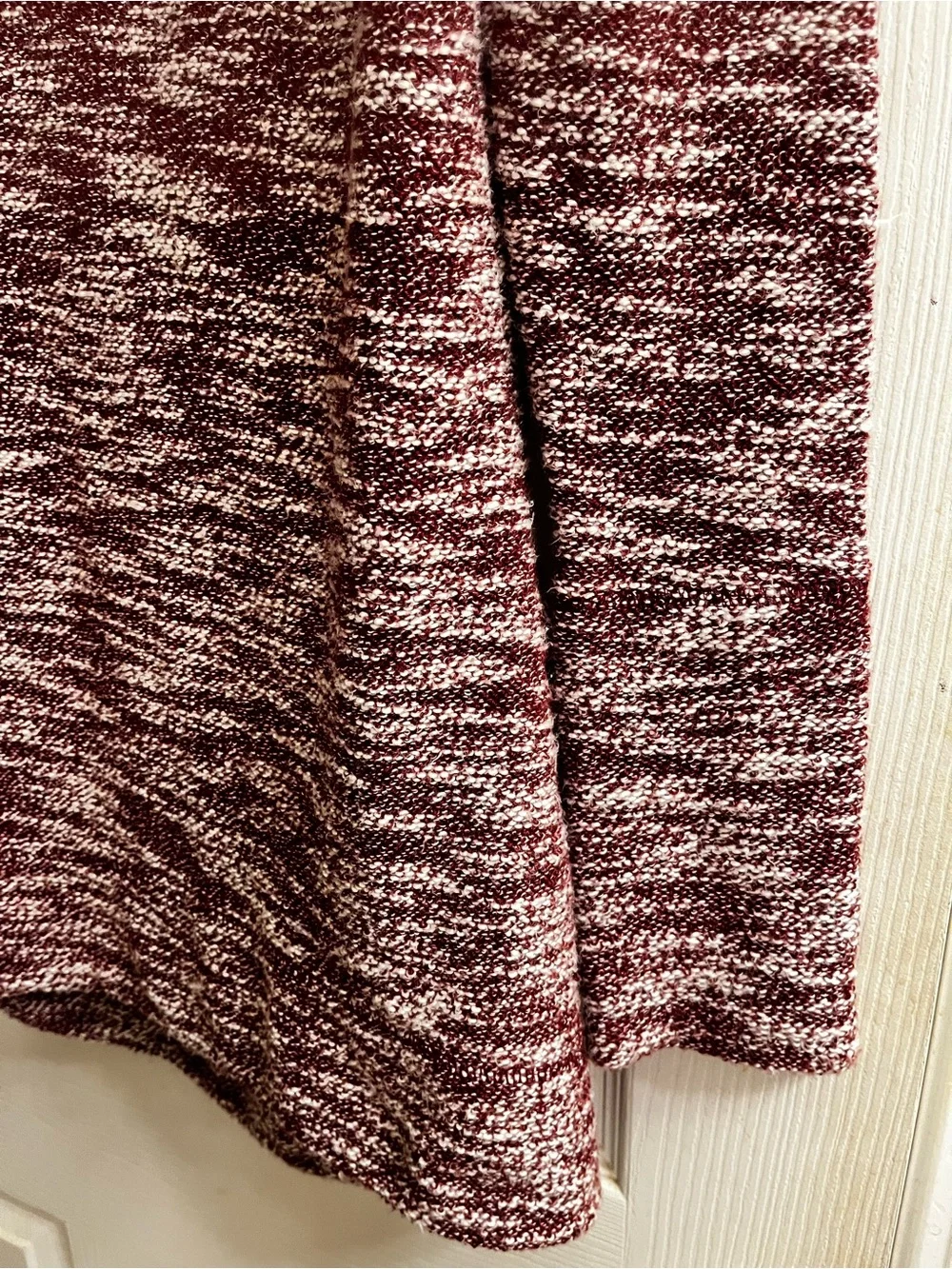 MERONA~COWL NECK~TUNIC LENGTH PULLOVER~SM